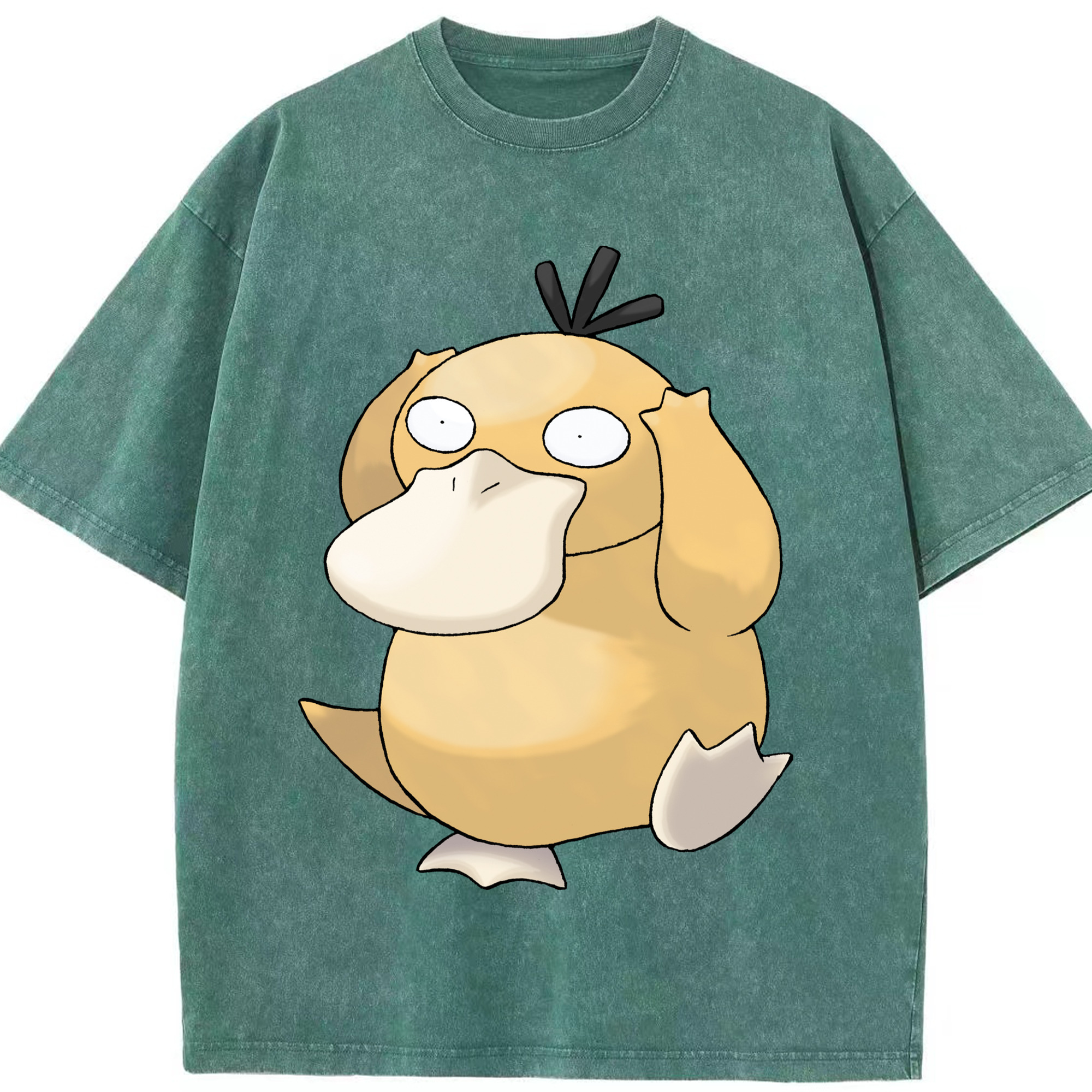 （画像用） ポケットモンスター Pokémon 綿100% ヴィンテージ風 半袖Tシャツ（フロントプリント）